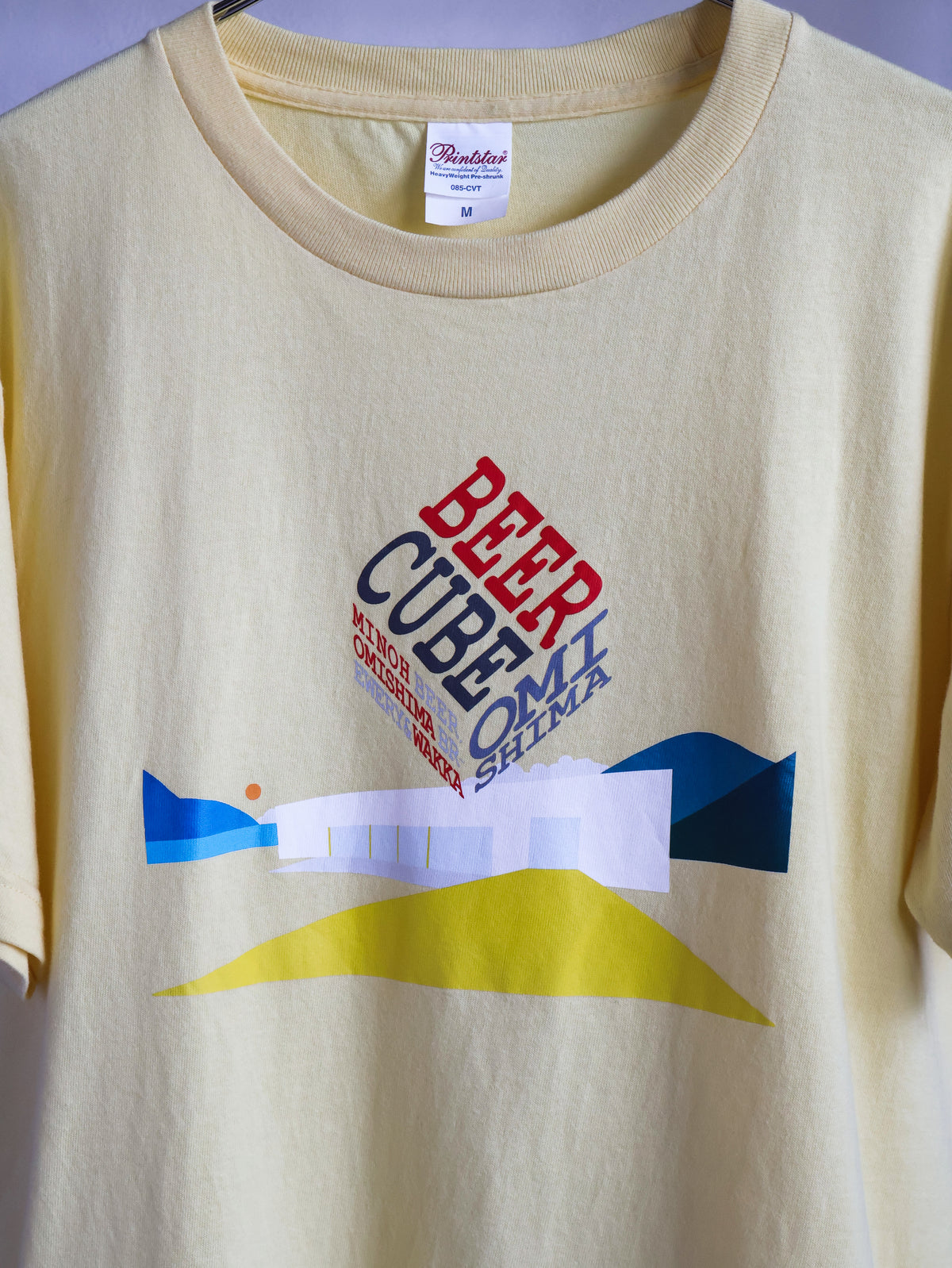 【sizeM-L】BEER CUBE Event T-shirt(Remake)