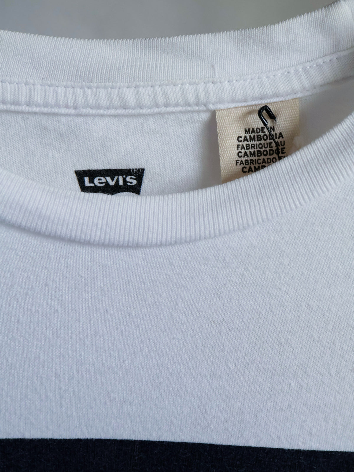 【sizeS-M】Levi's Side-Slit T-shirt(Remake)
