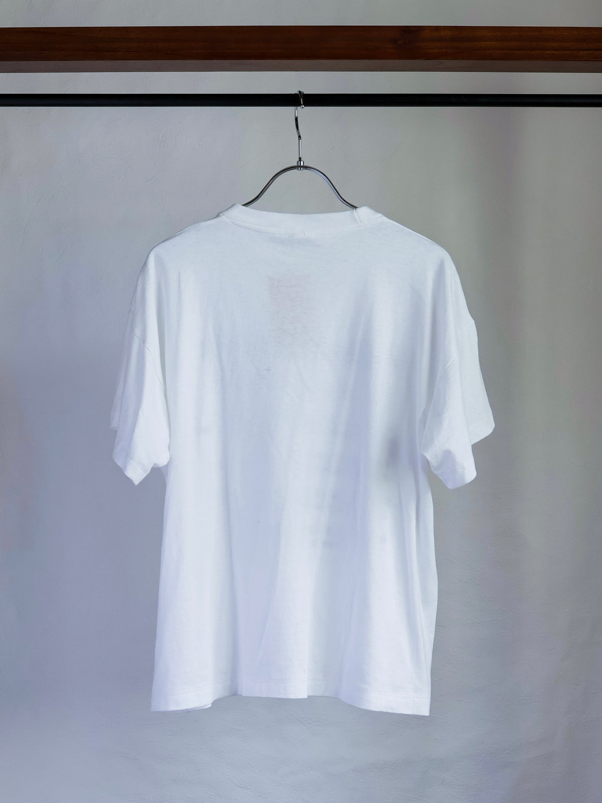 【sizeM-L】1990’sFrench joke message T-shirt(Remake)