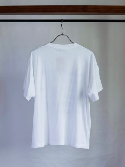 【sizeM-L】1990’sFrench joke message T-shirt(Remake)