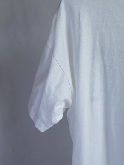 【sizeM-L】1990’sFrench joke message T-shirt(Remake)