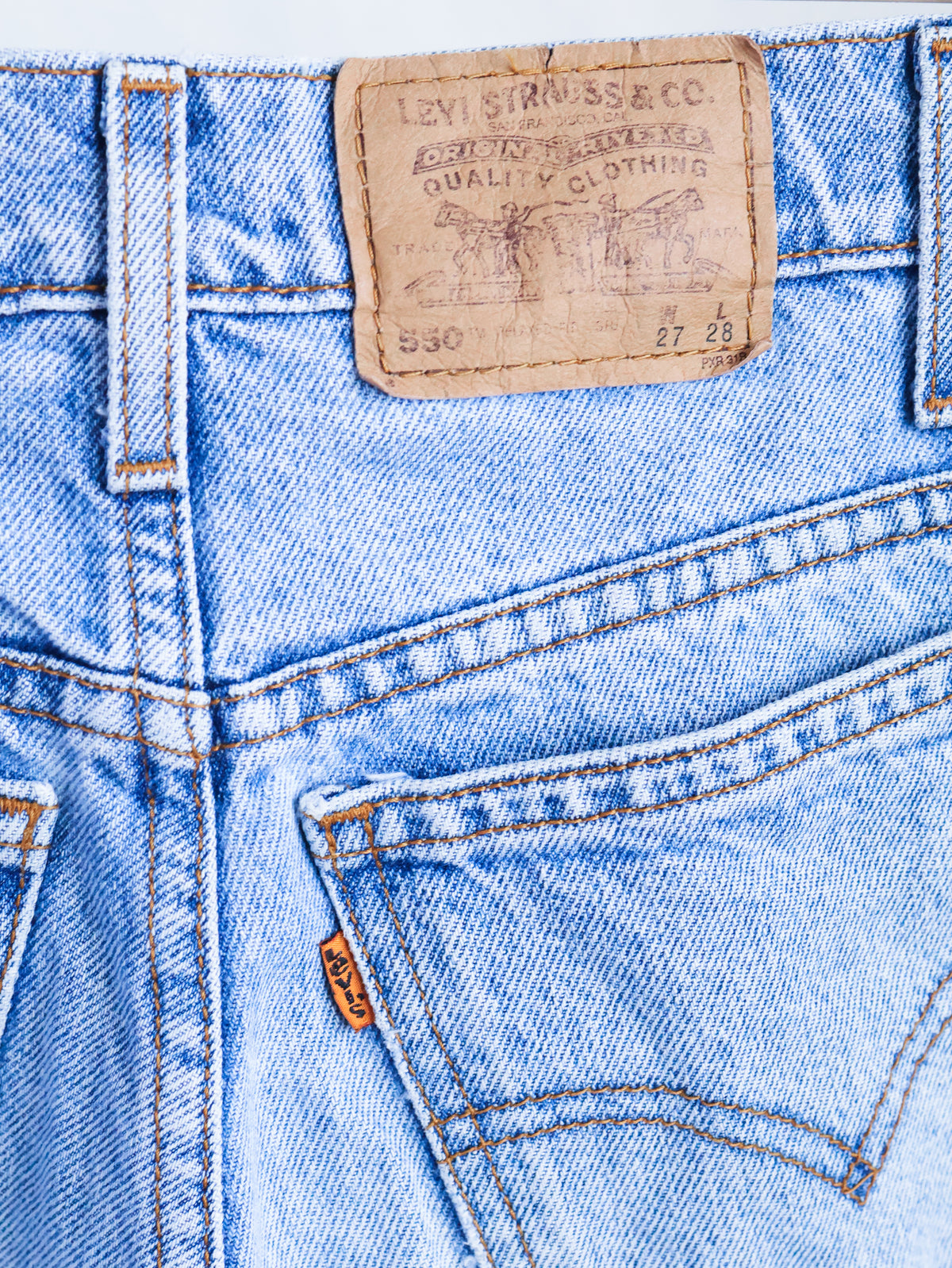 【27inch】1990’s Levi's 550 Student Fit(Made in Colombia)