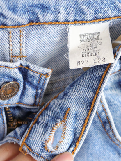 【27inch】1990’s Levi's 550 Student Fit(Made in Colombia)