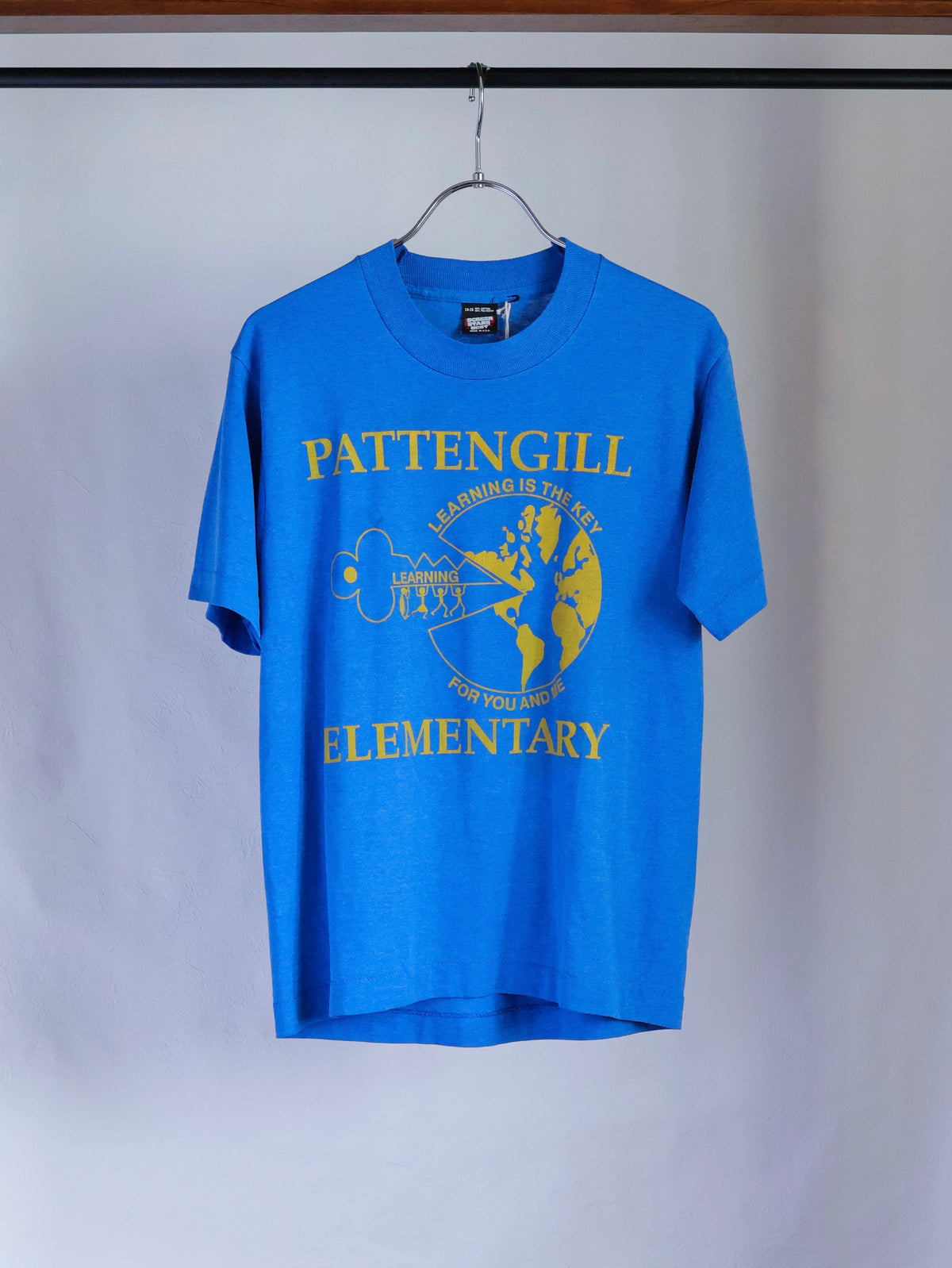 【sizeS-M】School Graphic T-Shirt(Made In U.S.A)