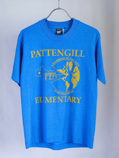 【sizeS-M】School Graphic T-Shirt(Made In U.S.A)