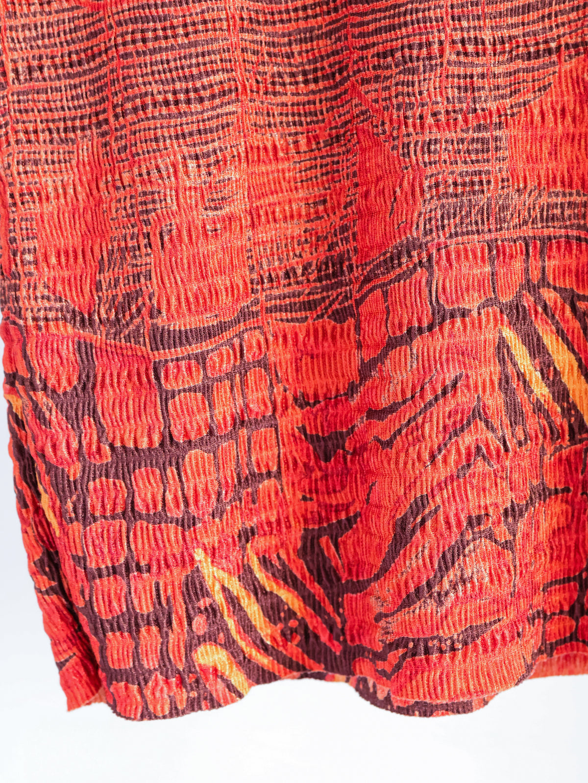 【sizeM】1990’s Pleat Textured Sleeveless Top