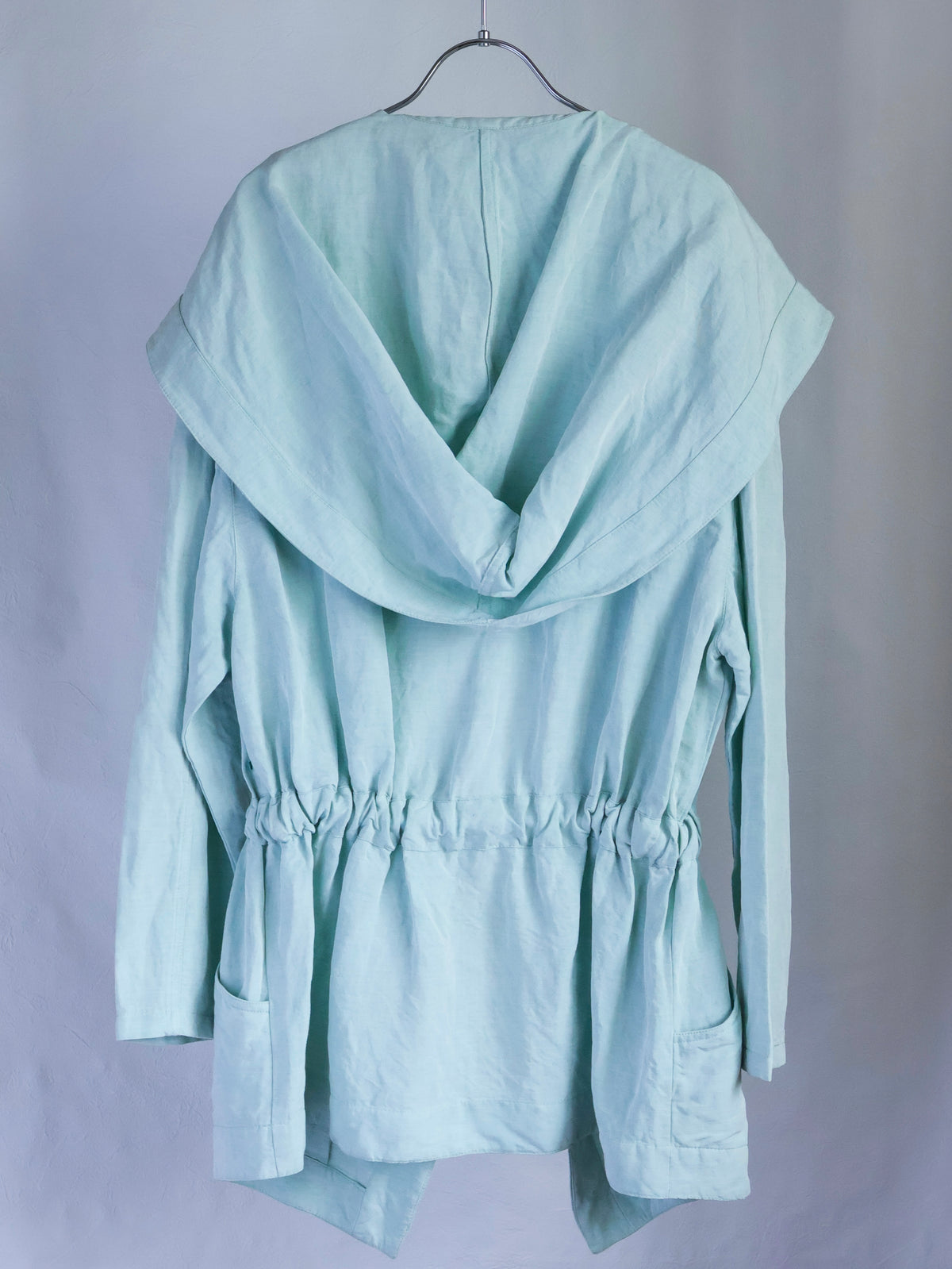【sizeM】1980’s Linen-Viscose shawl collar Jacket(Made In Europe)