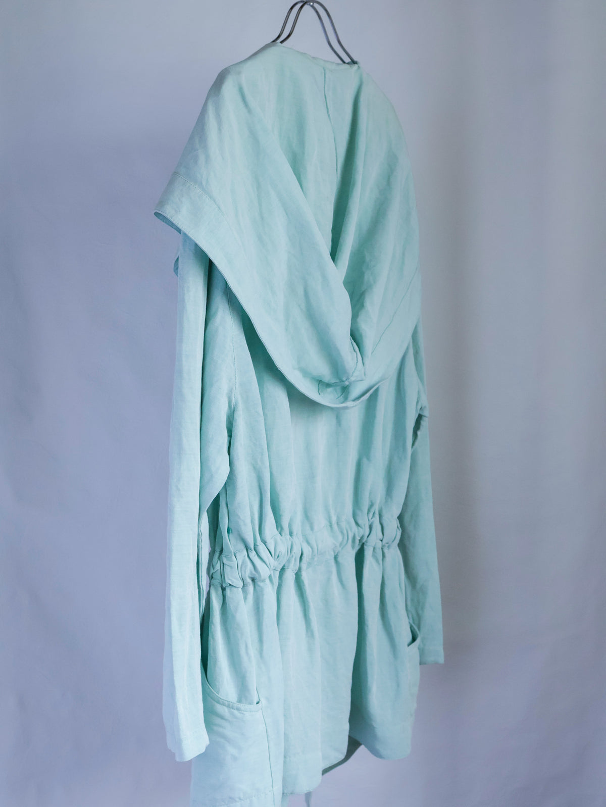 【sizeM】1980’s Linen-Viscose shawl collar Jacket(Made In Europe)