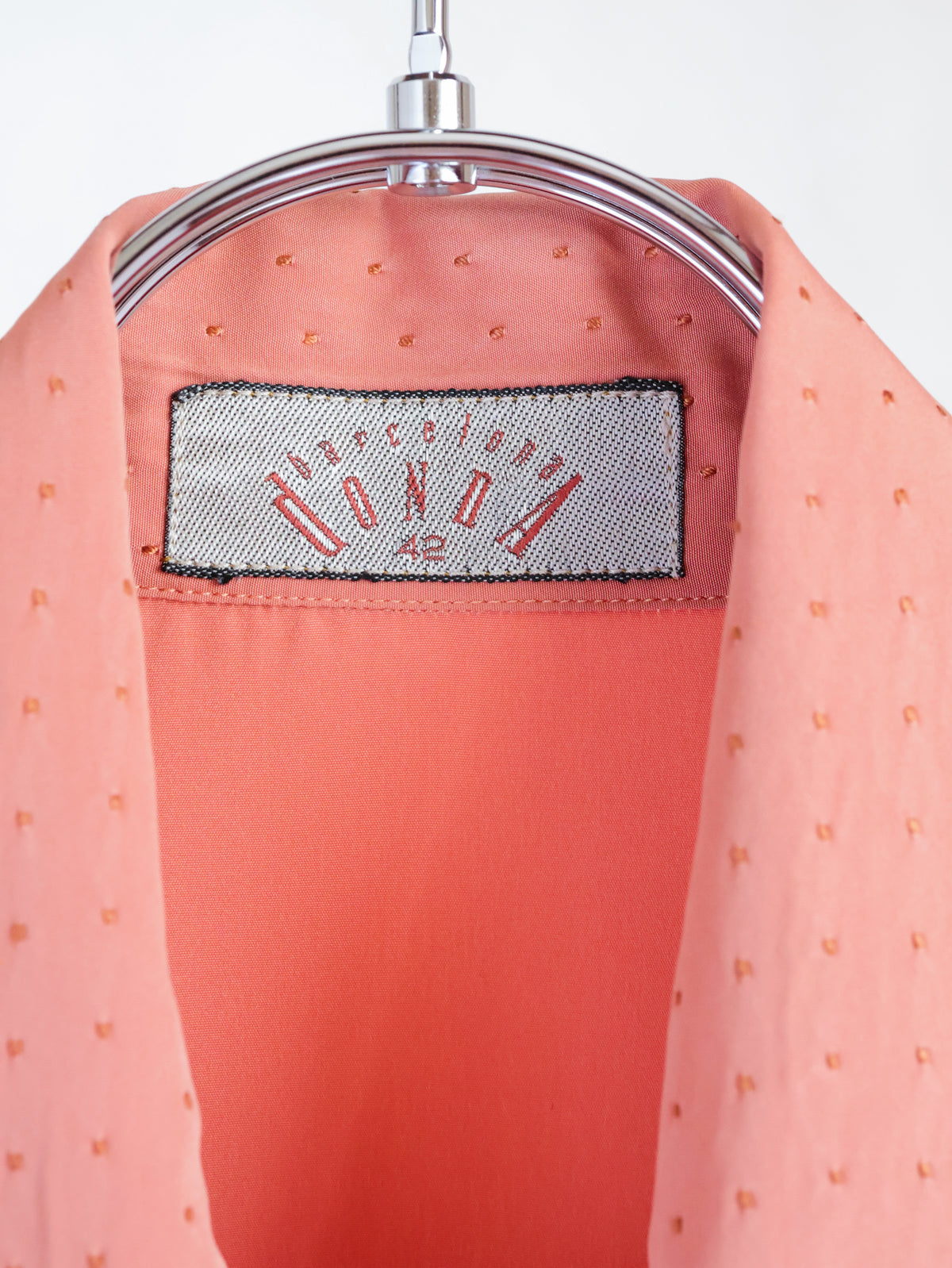 【sizeM】1970’s Dot-Accent Blouse