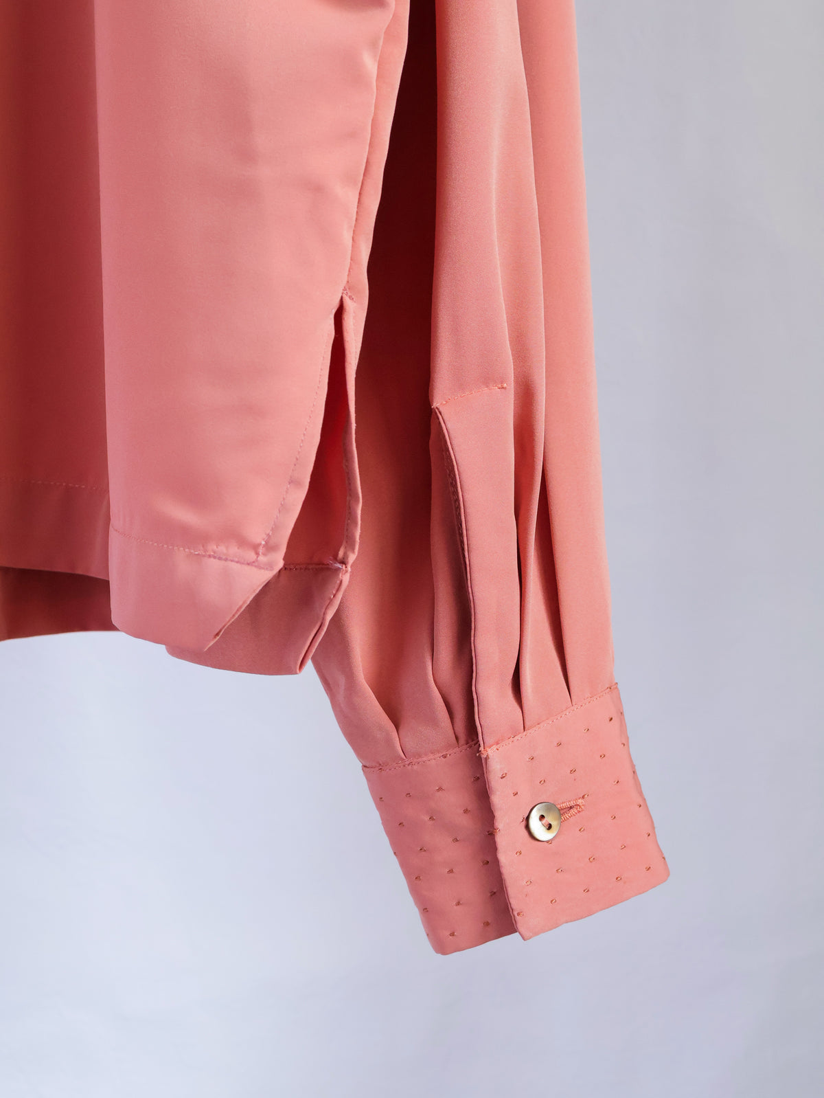 【sizeM】1970’s Dot-Accent Blouse