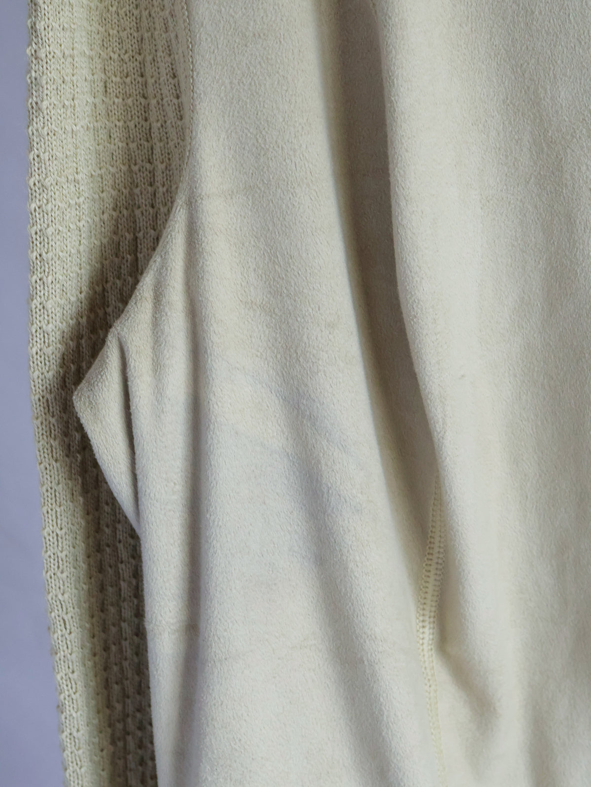 【sizeM】1970’s Suede × Knit Docking Jacket(Made In W.-GERMANY)