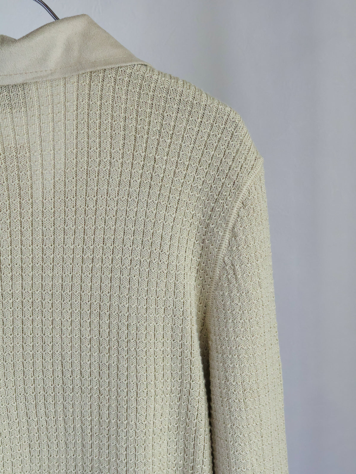 【sizeM】1970’s Suede × Knit Docking Jacket(Made In W.-GERMANY)