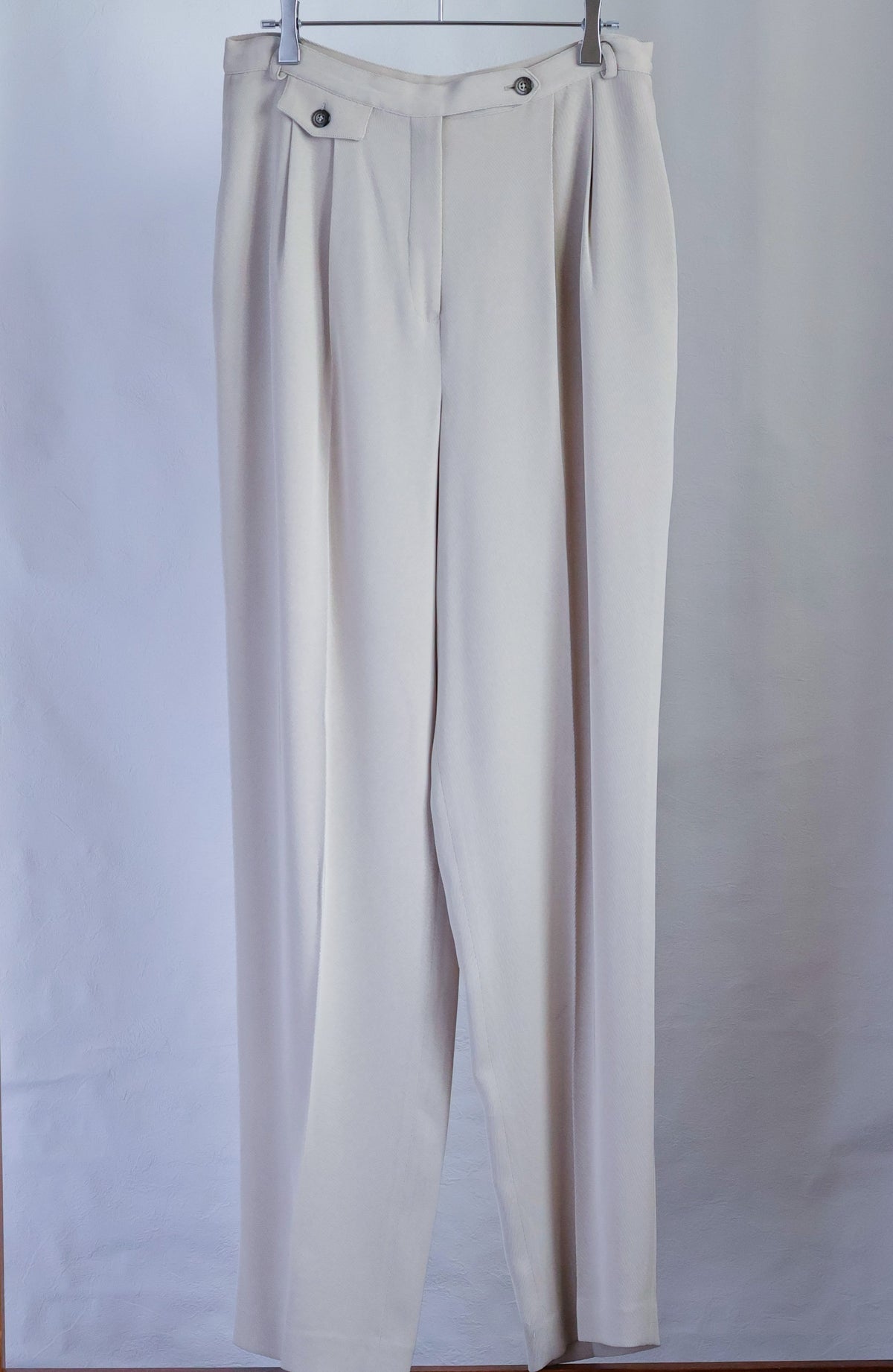 【sizeL】1980's 2-Tuck Tapered Slacks Pants
