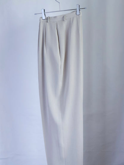 【sizeL】1980's 2-Tuck Tapered Slacks Pants