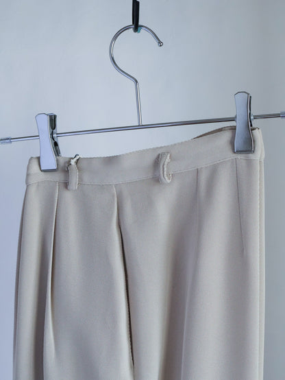 【sizeL】1980's 2-Tuck Tapered Slacks Pants