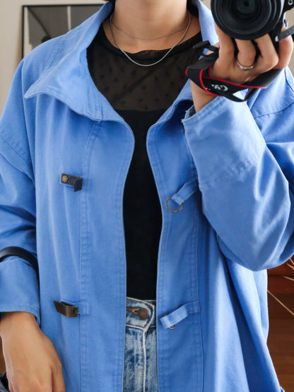 【sizeM】1980’s Eddie Bauer Metal Hook Cotton Jacket
