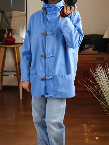 【sizeM】1980’s Eddie Bauer Metal Hook Cotton Jacket