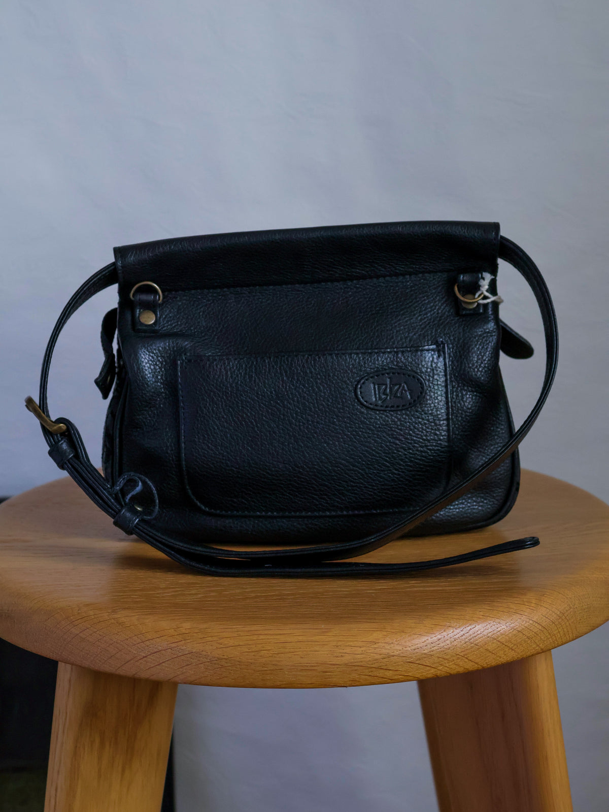 1990’s Velvet Cutout Leather Waist Bag