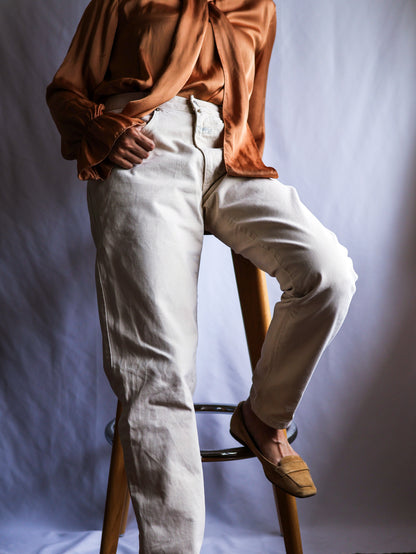 【sizeM】1990’s Marithé + François Girbaud Cotton Tapered Pants