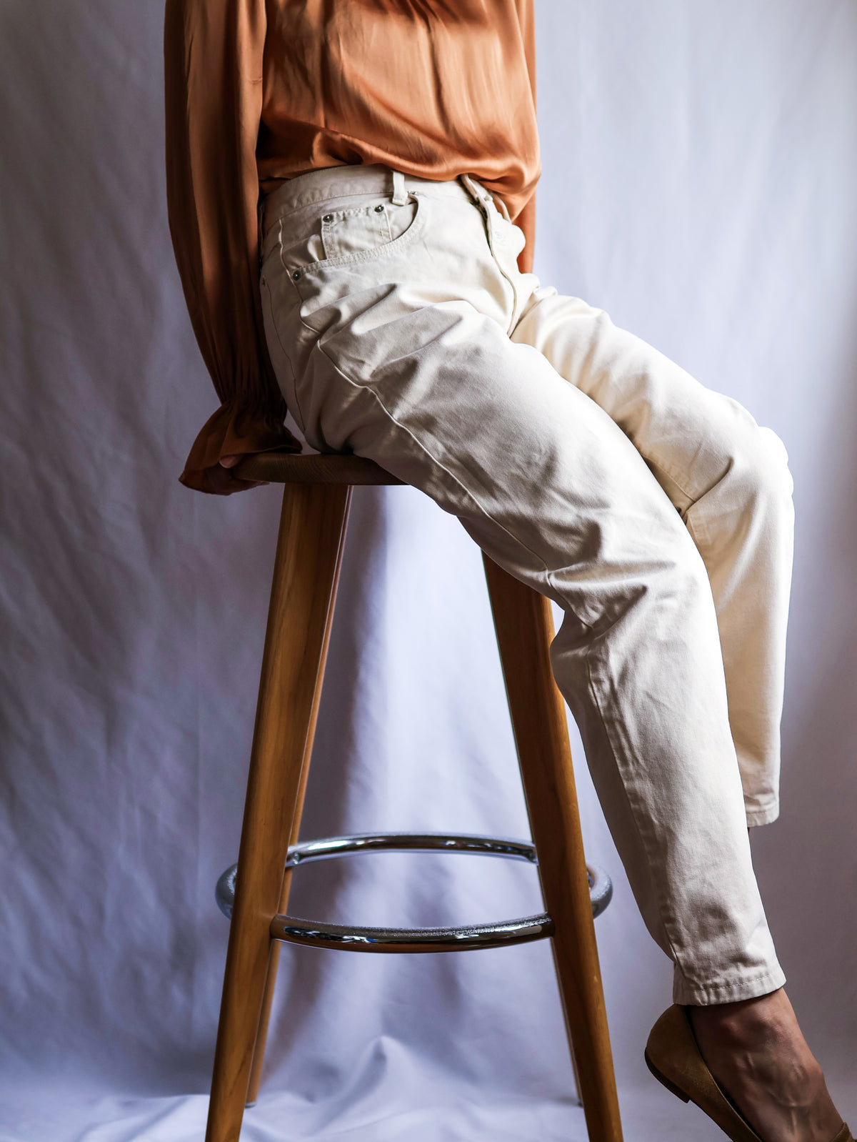 【sizeM】1990’s Marithé + François Girbaud Cotton Tapered Pants