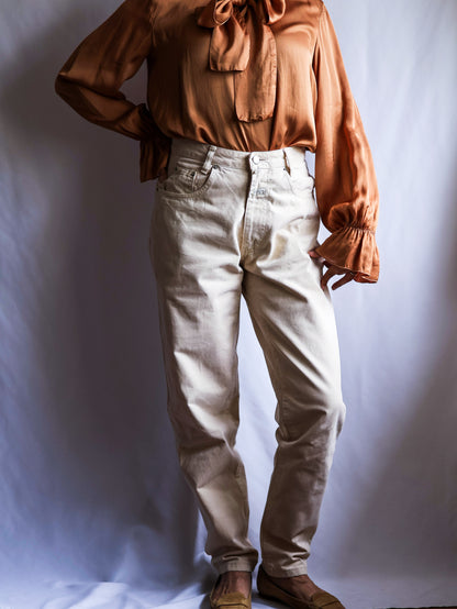 【sizeM】1990’s Marithé + François Girbaud Cotton Tapered Pants