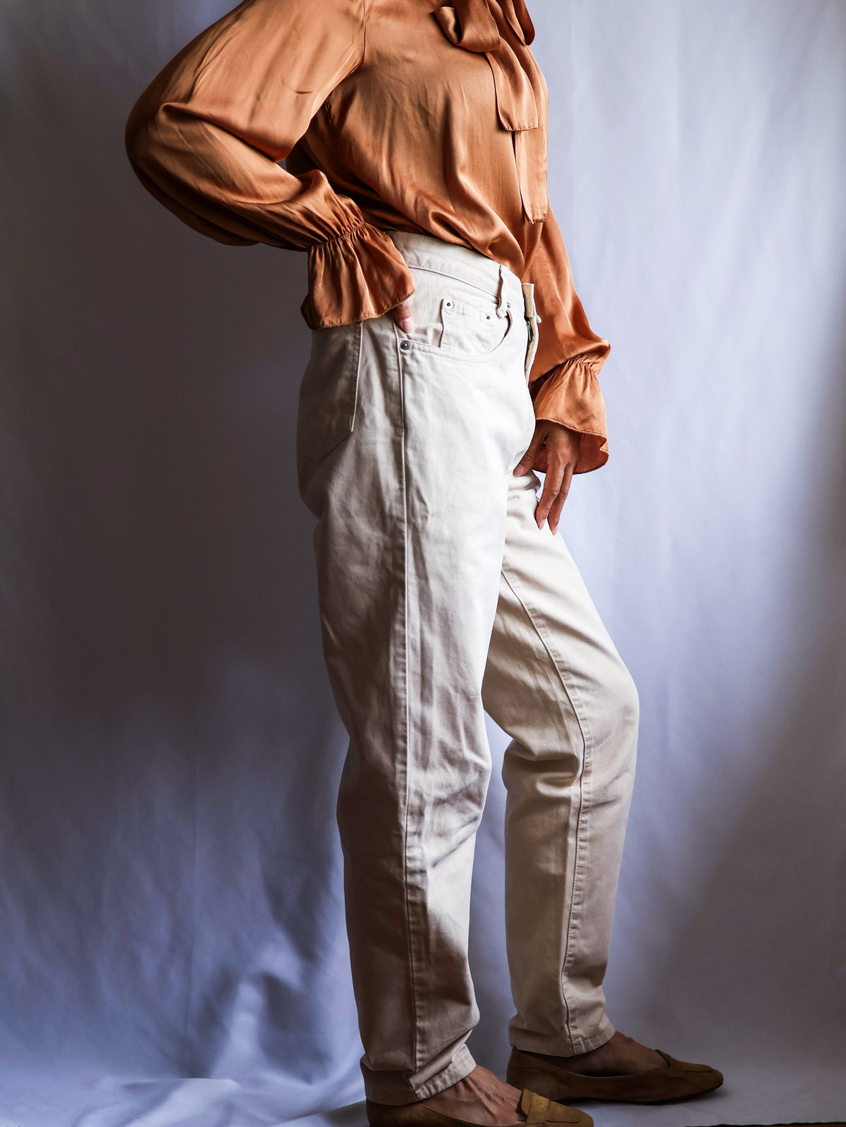【sizeM】1990’s Marithé + François Girbaud Cotton Tapered Pants