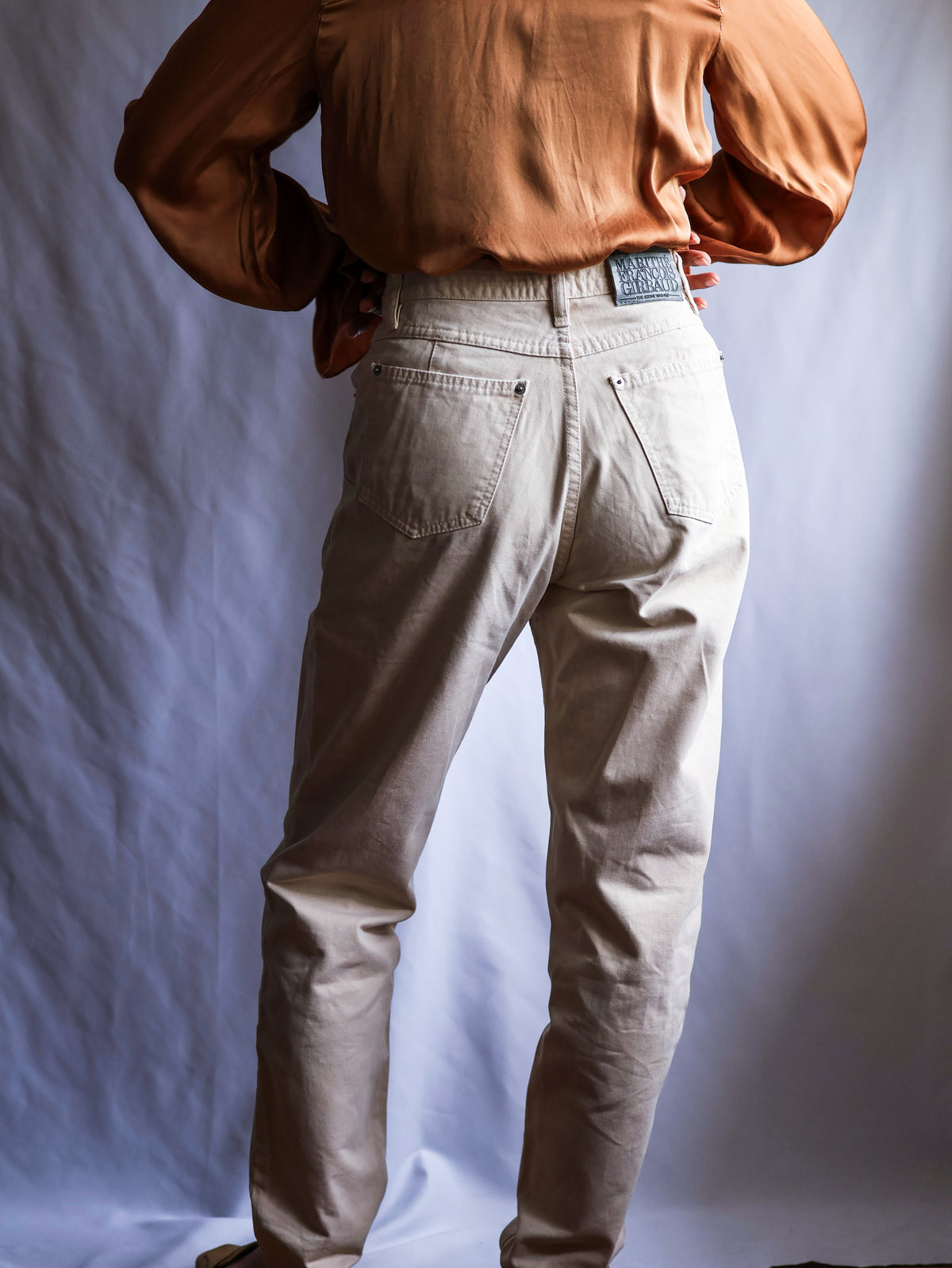 【sizeM】1990’s Marithé + François Girbaud Cotton Tapered Pants