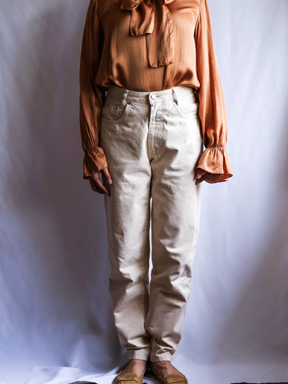 【sizeM】1990’s Marithé + François Girbaud Cotton Tapered Pants