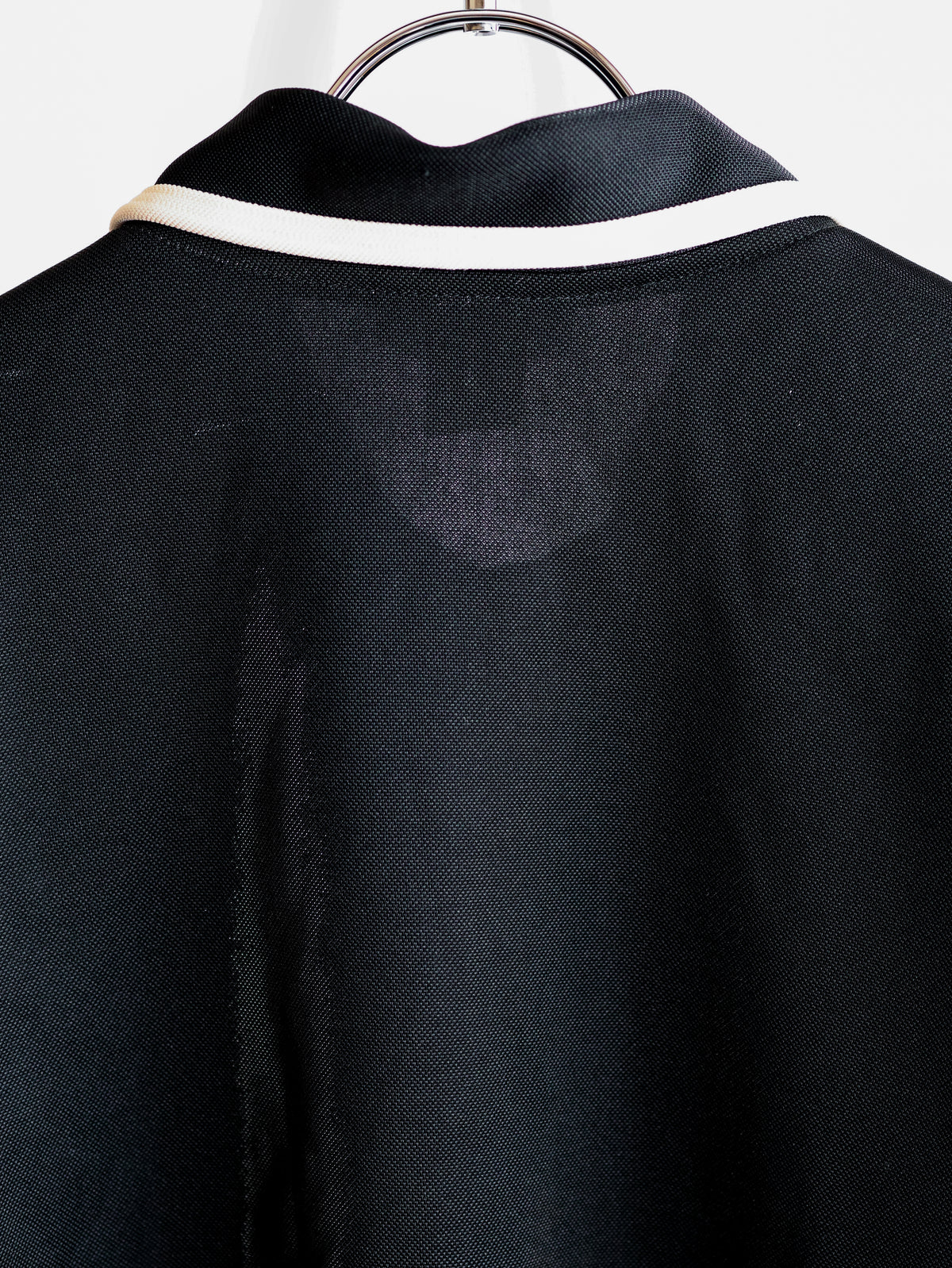 【sizeXL】1980’s Piping Round Collar Jersey Jacket