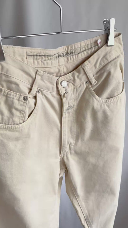 【sizeM】1990’s Marithé + François Girbaud Cotton Tapered Pants